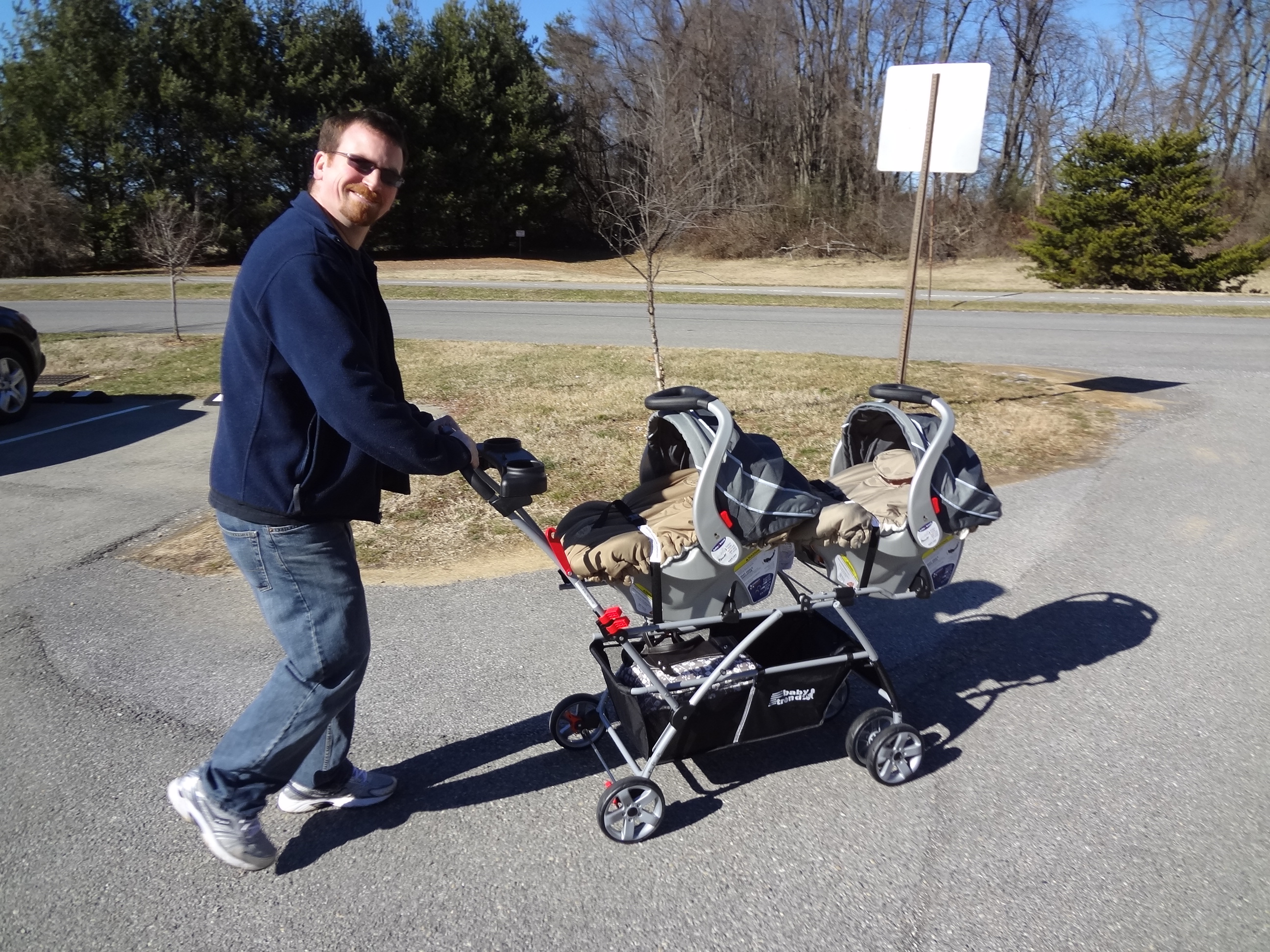 snap and go twin stroller